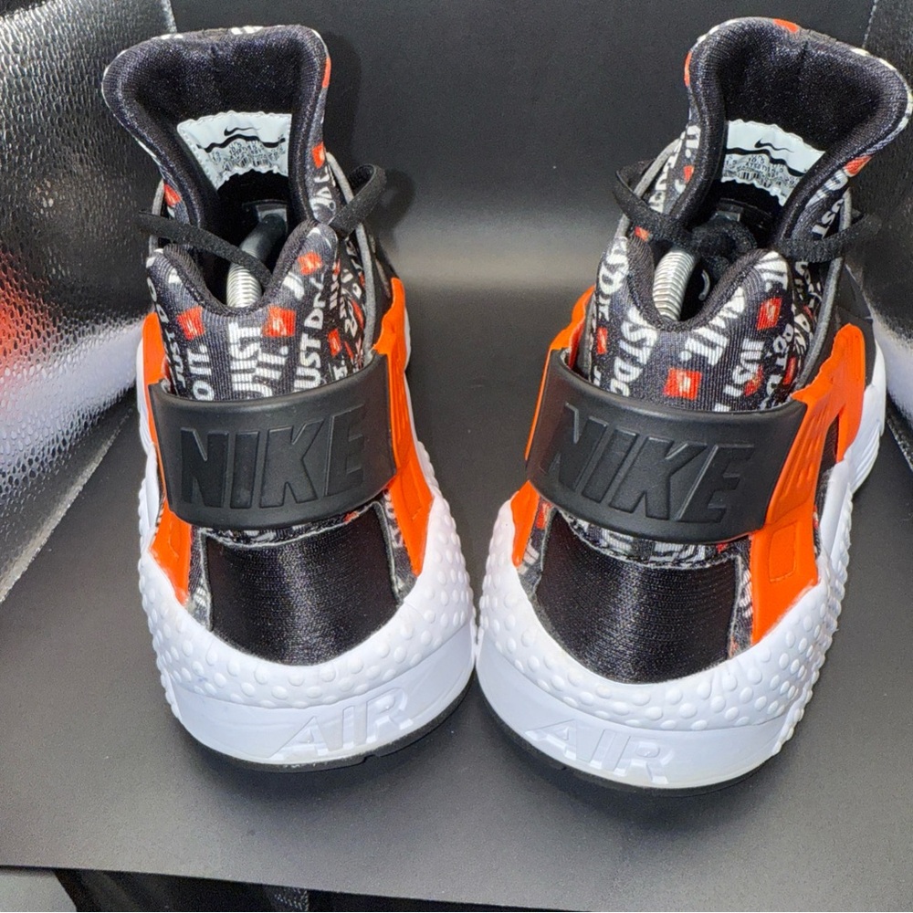 Size 11.5 - Nike Air Huarache Just Do It, AT5017-001, Clean, No Box, Gently Worn - Picture 3 of 11
